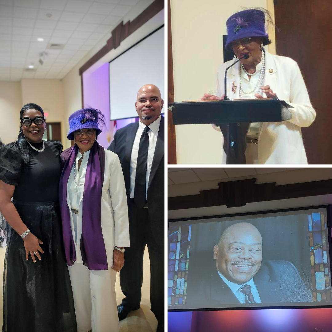 Photo collage from East Stonewall AME Zion Church Memorial Banquet