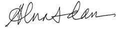 Alma Adams Signature