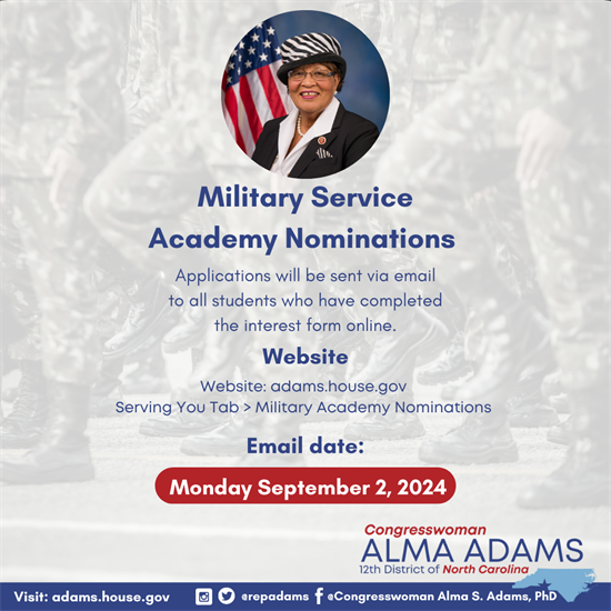 Deadline for military academies