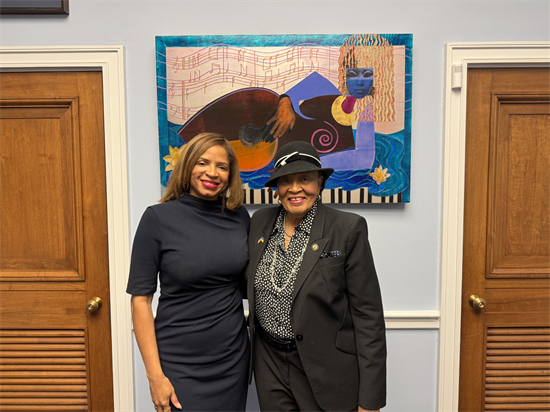 Rep. Adams and Chair Sneed
