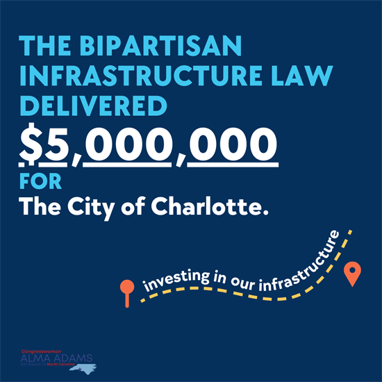 City of Charlotte to receive $5 million in transportation funds